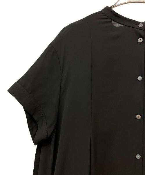 JOURNAL STANDARD（ジャーナルスタンダード）JOURNAL STANDARD (ジャーナルスタンダード) バックプリーツフレンチスリーブワンピース ブラック サイズ:Fの古着・服飾アイテム