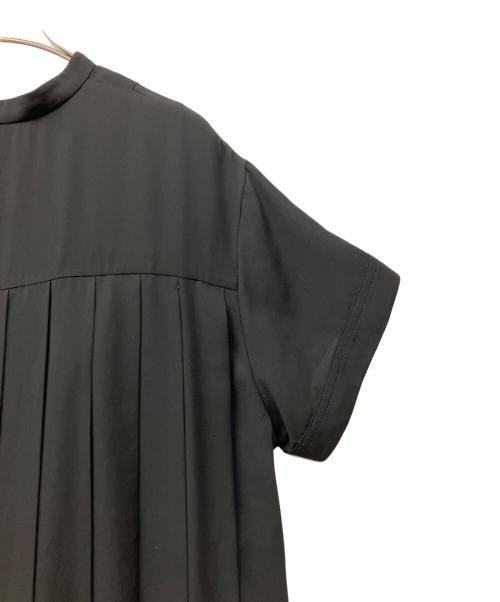 JOURNAL STANDARD（ジャーナルスタンダード）JOURNAL STANDARD (ジャーナルスタンダード) バックプリーツフレンチスリーブワンピース ブラック サイズ:Fの古着・服飾アイテム