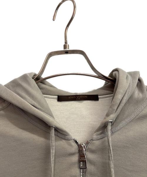LOUIS VUITTON（ルイ ヴィトン）LOUIS VUITTON (ルイ ヴィトン) ジップパーカー グレー サイズ:Mの古着・服飾アイテム