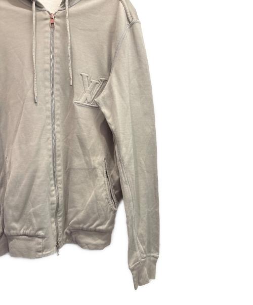 LOUIS VUITTON（ルイ ヴィトン）LOUIS VUITTON (ルイ ヴィトン) ジップパーカー グレー サイズ:Mの古着・服飾アイテム