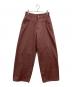 CLANE（クラネ）の古着「LOW WAIST BARREL PANTS」｜パープル