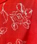 中古・古着 CLANE (クラネ) THIN FLOWER SQUARE SLEEVE KNIT レッド サイズ:1：14000円