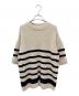CLANE（クラネ）の古着「OVER HALF SLEEVE KNIT TOPS」｜アイボリー