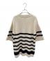 CLANE (クラネ) OVER HALF SLEEVE KNIT TOPS アイボリー サイズ:1：10000円