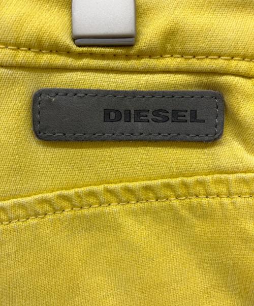 DIESEL（ディーゼル）DIESEL (ディーゼル) ジョグハーフパンツ イエロー サイズ:28の古着・服飾アイテム