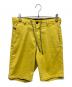 DIESEL（ディーゼル）の古着「ジョグハーフパンツ」｜イエロー