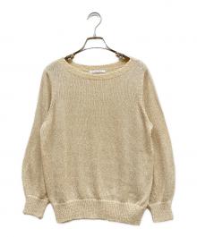 ANAYI（アナイ）の古着「レーヨン和紙ミックスプルオーバー」｜ベージュ