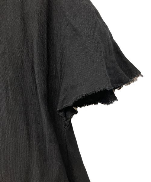 NUOVO BORGO（ヌーヴォ ボルゴ）NUOVO BORGO (ヌーヴォ ボルゴ) カッティング ワンピース ブラック サイズ:40の古着・服飾アイテム