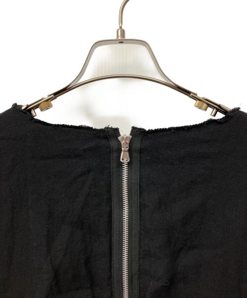 NUOVO BORGO（ヌーヴォ ボルゴ）NUOVO BORGO (ヌーヴォ ボルゴ) カッティング ワンピース ブラック サイズ:40の古着・服飾アイテム