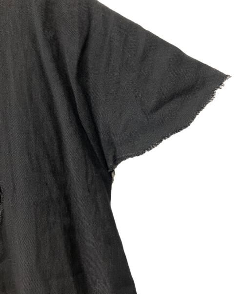 NUOVO BORGO（ヌーヴォ ボルゴ）NUOVO BORGO (ヌーヴォ ボルゴ) カッティング ワンピース ブラック サイズ:40の古着・服飾アイテム