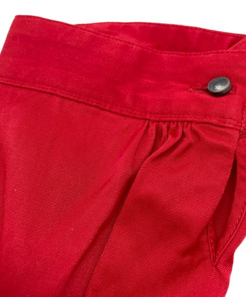 SUZUKI TAKAYUKI（スズキタカユキ）SUZUKI TAKAYUKI (スズキタカユキ) ブラウスワンピース レッド サイズ:SIZE Freeの古着・服飾アイテム