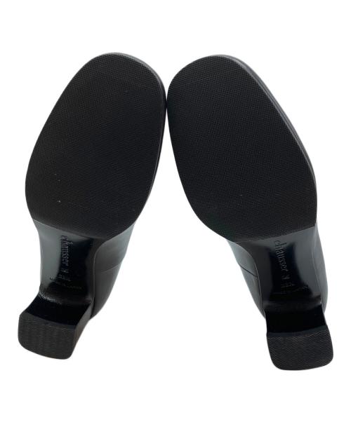 chausser（ショセ）chausser (ショセ) パンプス ブラック サイズ:22.5cmの古着・服飾アイテム