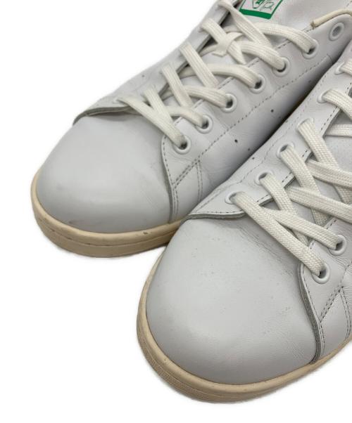 adidas（アディダス）adidas (アディダス) ローカットスニーカー ホワイト×グリーン サイズ:US11の古着・服飾アイテム