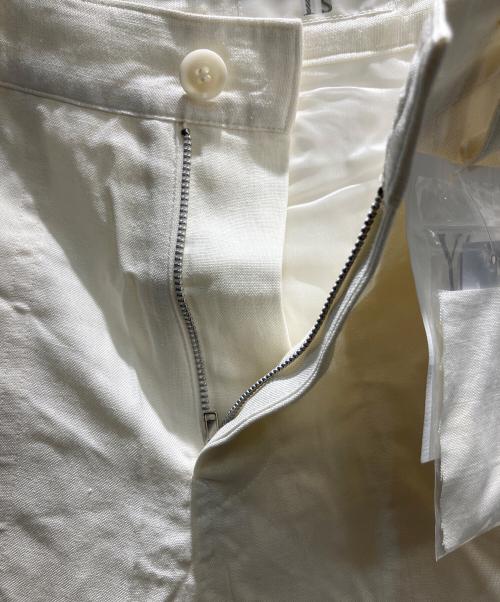 Y's（ワイズ）Y's (ワイズ) RY/LI CANVAS WORK PANTS ホワイト サイズ:1の古着・服飾アイテム