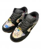 NIKE×SUPREMEナイキ×シュプリーム）の古着「SB Dunk Low  Rammellzee」｜ブラック