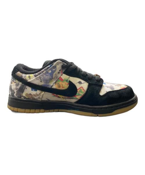 NIKE（ナイキ）NIKE (ナイキ) Supreme (シュプリーム) SB Dunk Low  Rammellzee ブラック サイズ:26の古着・服飾アイテム