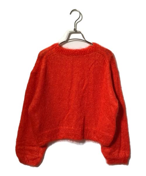 YLEVE（イレーヴ）YLEVE (イレーヴ) MOHAIR SILK KNIT PULL OVER オレンジ サイズ:1の古着・服飾アイテム