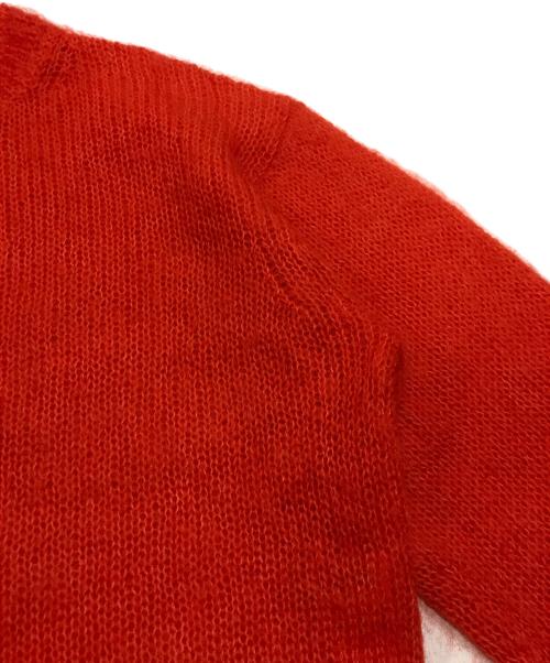 YLEVE（イレーヴ）YLEVE (イレーヴ) MOHAIR SILK KNIT PULL OVER オレンジ サイズ:1の古着・服飾アイテム