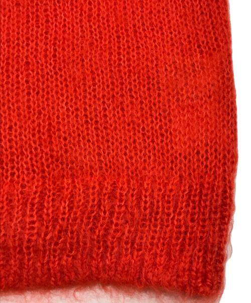 YLEVE（イレーヴ）YLEVE (イレーヴ) MOHAIR SILK KNIT PULL OVER オレンジ サイズ:1の古着・服飾アイテム