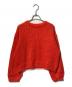 YLEVE（イレーヴ）の古着「MOHAIR SILK KNIT PULL OVER」｜オレンジ