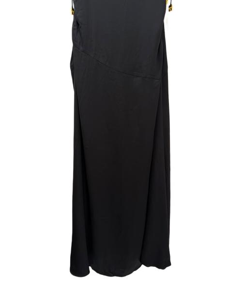 GANNI（ガニー）GANNI (ガニー) ノースリーブワンピース ブラック サイズ:40の古着・服飾アイテム