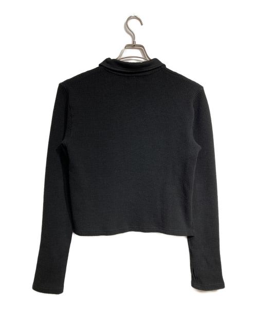 THUG CLUB（サグ クラブ）THUG CLUB (サグ クラブ) サーマルポロシャツ/Thermal polo shirt ブラック サイズ:4の古着・服飾アイテム