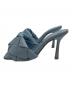 BOTTEGA VENETA (ボッテガベネタ) リドイントレチャートサンダル ブルー サイズ:36：15000円