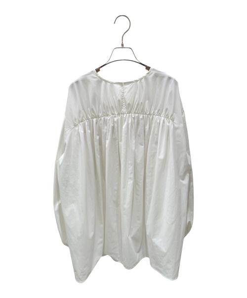 LE PHIL（ル フィル）LE PHIL (ル フィル) バックタックブラウス ホワイト サイズ:FREEの古着・服飾アイテム