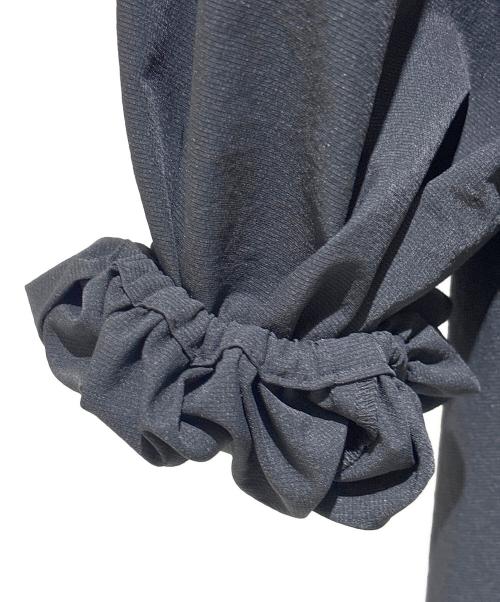 LE PHIL（ル フィル）LE PHIL (ル フィル) クールドットブロードブラウス ブラック サイズ:Fの古着・服飾アイテム