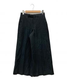 LAD MUSICIAN（ラッドミュージシャン）の古着「WIDE FLARE SLACKS」｜グレー