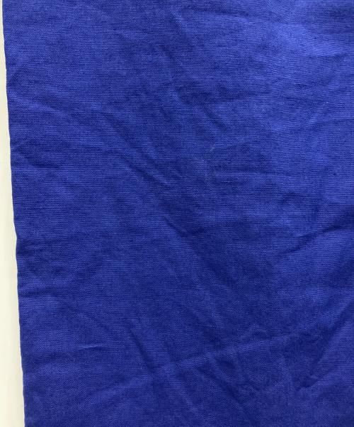 POLO RALPH LAUREN（ポロ・ラルフローレン）POLO RALPH LAUREN (ポロ・ラルフローレン) リネンコットンワイドパンツ ブルー サイズ:6の古着・服飾アイテム