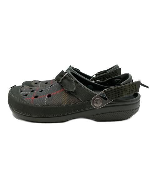 crocs（クロックス）crocs (クロックス) Barbour (バブアー) Classic RO Clog Kelp オリーブ サイズ:10の古着・服飾アイテム