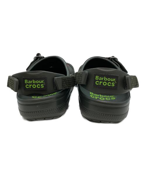 crocs（クロックス）crocs (クロックス) Barbour (バブアー) Classic RO Clog Kelp オリーブ サイズ:10の古着・服飾アイテム