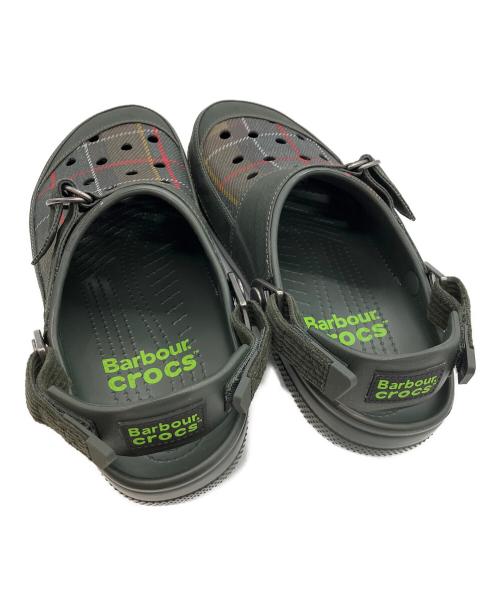 crocs（クロックス）crocs (クロックス) Barbour (バブアー) Classic RO Clog Kelp オリーブ サイズ:10の古着・服飾アイテム