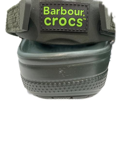 crocs（クロックス）crocs (クロックス) Barbour (バブアー) Classic RO Clog Kelp オリーブ サイズ:10の古着・服飾アイテム