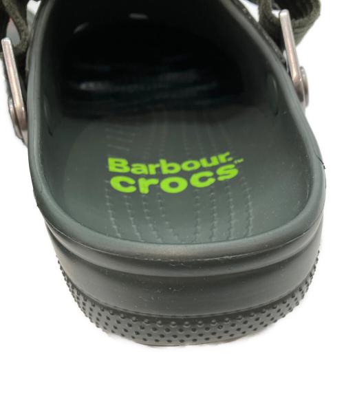 crocs（クロックス）crocs (クロックス) Barbour (バブアー) Classic RO Clog Kelp オリーブ サイズ:10の古着・服飾アイテム