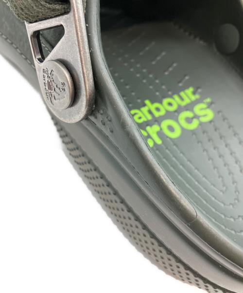 crocs（クロックス）crocs (クロックス) Barbour (バブアー) Classic RO Clog Kelp オリーブ サイズ:10の古着・服飾アイテム