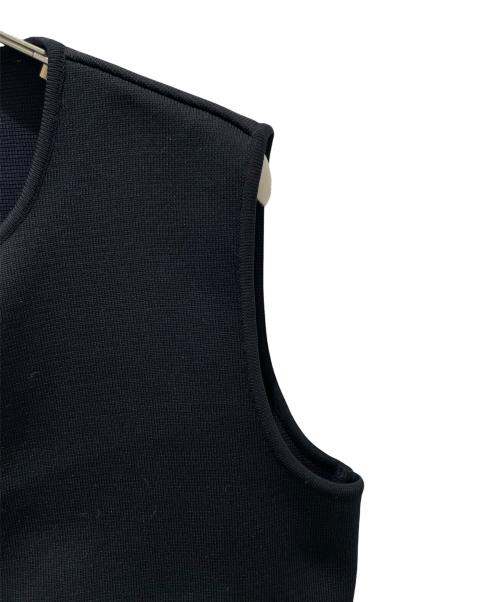 Rene（ルネ）Rene (ルネ) フリルベスト ブラック サイズ:36の古着・服飾アイテム