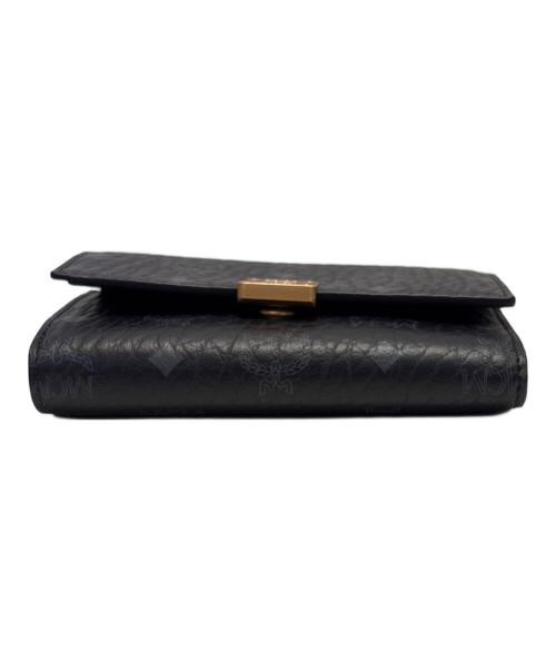 MCM（エムシーエム）MCM (エムシーエム) 3つ折り財布 ブラック サイズ:AREN WALLET SMALLの古着・服飾アイテム