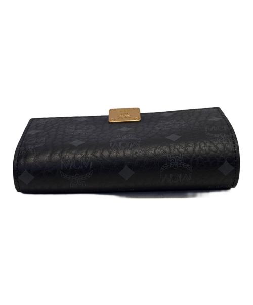 MCM（エムシーエム）MCM (エムシーエム) 3つ折り財布 ブラック サイズ:AREN WALLET SMALLの古着・服飾アイテム