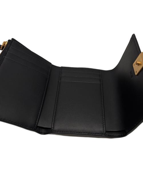 MCM（エムシーエム）MCM (エムシーエム) 3つ折り財布 ブラック サイズ:AREN WALLET SMALLの古着・服飾アイテム
