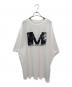 MM6 Maison Margiela（エムエムシックスメゾンマルジェラ）の古着「ロゴプリントTシャツ」｜ホワイト
