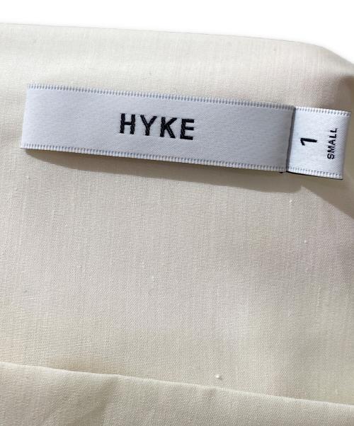 HYKE（ハイク）HYKE (ハイク) STRIPE COWL NECK BLOUSE アイボリー サイズ:1の古着・服飾アイテム