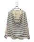 HYKE（ハイク）の古着「STRIPE COWL NECK BLOUSE」｜アイボリー