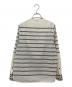 HYKE (ハイク) STRIPE COWL NECK BLOUSE アイボリー サイズ:1：15000円
