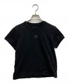ALEXANDER WANGアレキサンダー・ワン）の古着「ESSENTIAL JSY SHRUNK TEE」｜ブラック