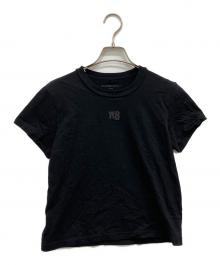 ALEXANDER WANG（アレキサンダー・ワン）の古着「ESSENTIAL JSY SHRUNK TEE」｜ブラック
