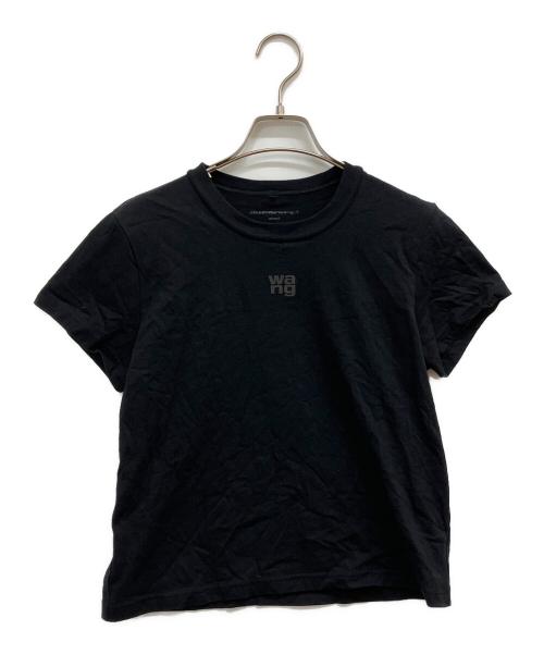 ALEXANDER WANG（アレキサンダー・ワン）ALEXANDER WANG (アレキサンダー・ワン) ESSENTIAL JSY SHRUNK TEE ブラック サイズ:Sの古着・服飾アイテム