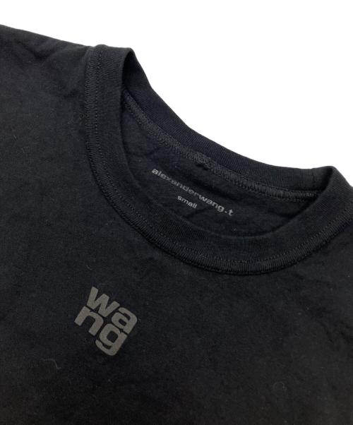 ALEXANDER WANG（アレキサンダー・ワン）ALEXANDER WANG (アレキサンダー・ワン) ESSENTIAL JSY SHRUNK TEE ブラック サイズ:Sの古着・服飾アイテム