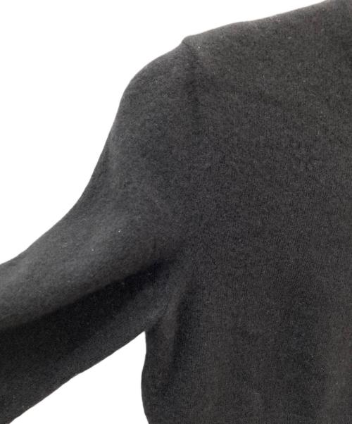 patou（パトゥ）patou (パトゥ) クロップドニット ブラック サイズ:Mの古着・服飾アイテム